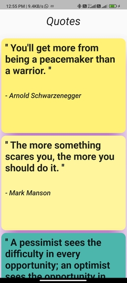 Daily Quotes – screenshot 3