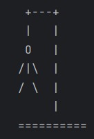 hangman game – screenshot 1