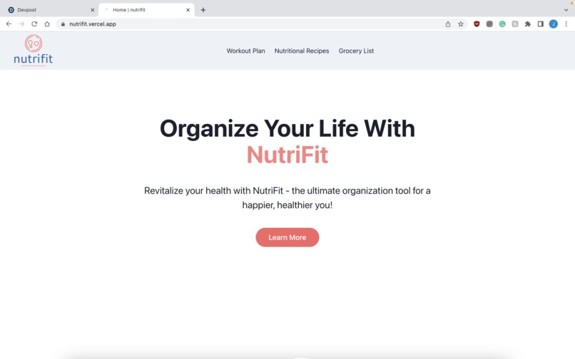 NutriFit – screenshot 1