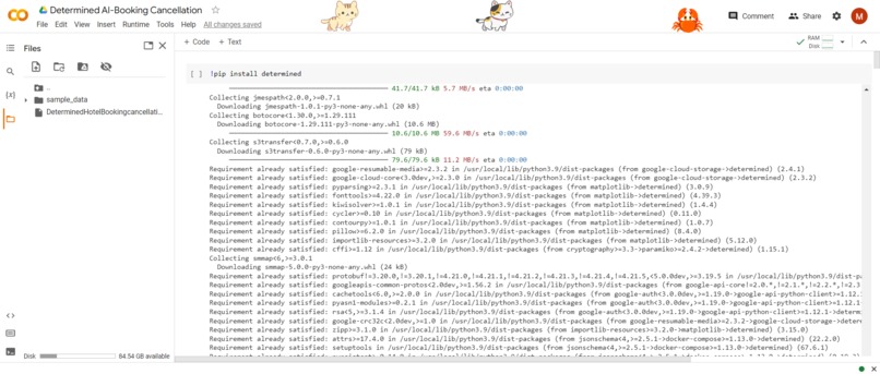 HotelBookingCancellation-DeterminedAI – screenshot 1