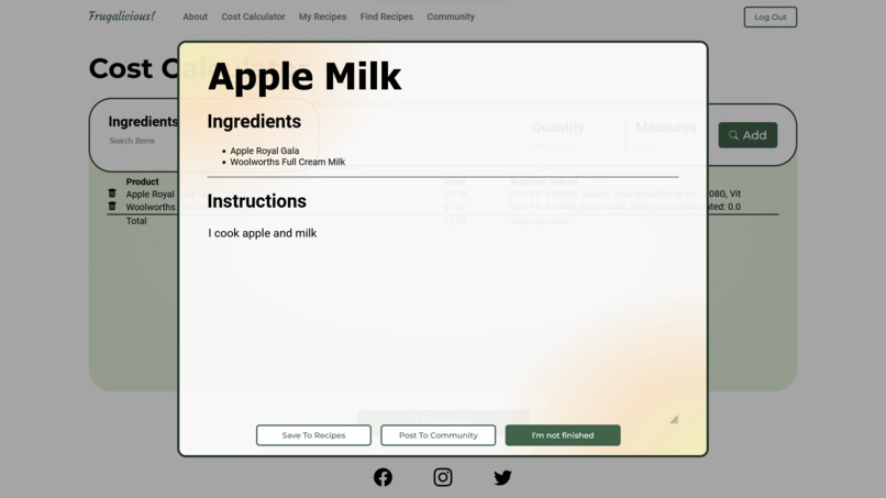 Frugalicious! – screenshot 7