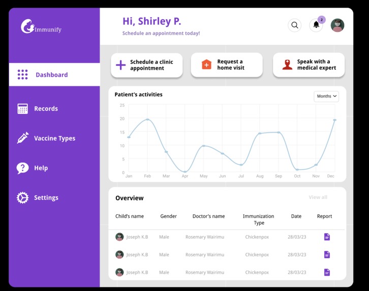 Immunify  – screenshot 2