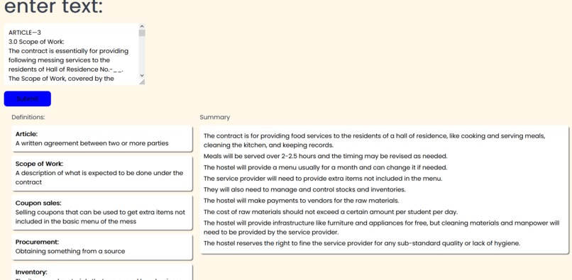 Legal Glossary Education – screenshot 2