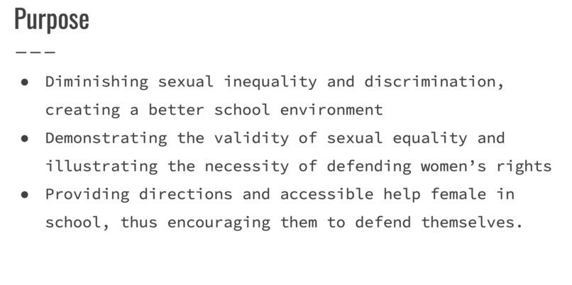 Women's Safety in Educating Environment – screenshot 5