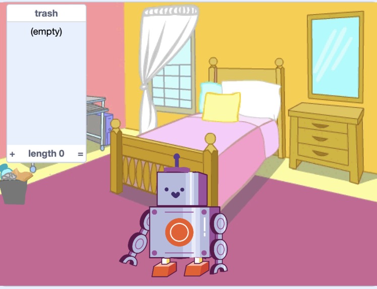 helping cleaning robot – screenshot 1
