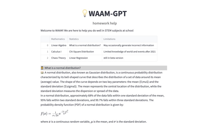 waam – screenshot 1