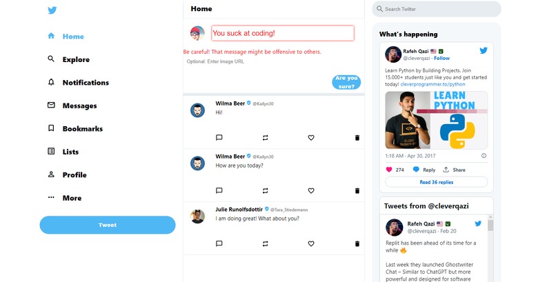 Twitter AI Censorship – screenshot 2