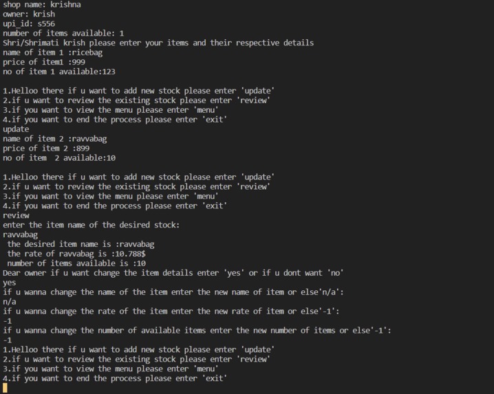 chatbot for shops – screenshot 1