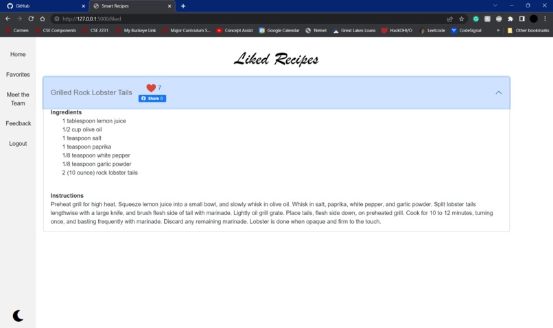 SmartRecipes – screenshot 4