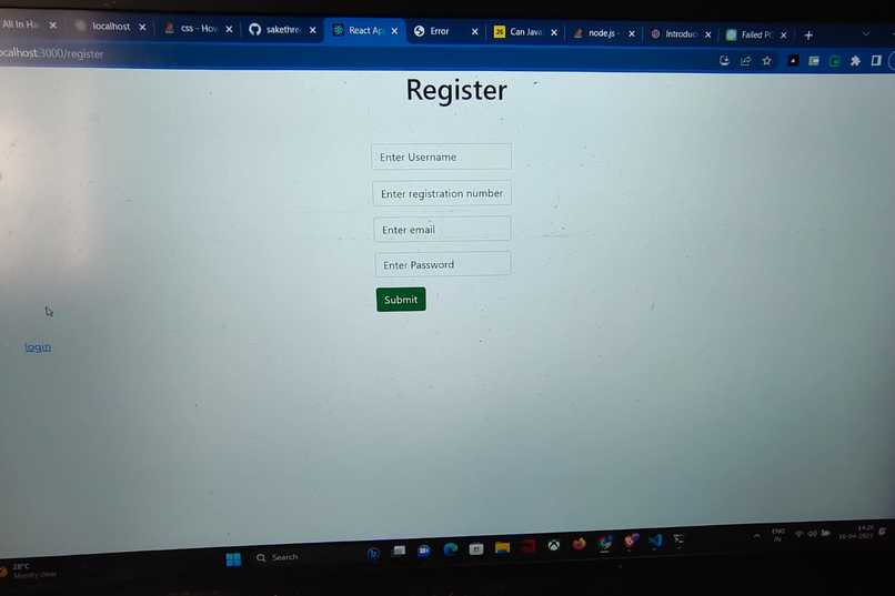 LEAVE APPLICATION FOR MY UNIVERSITY – screenshot 2