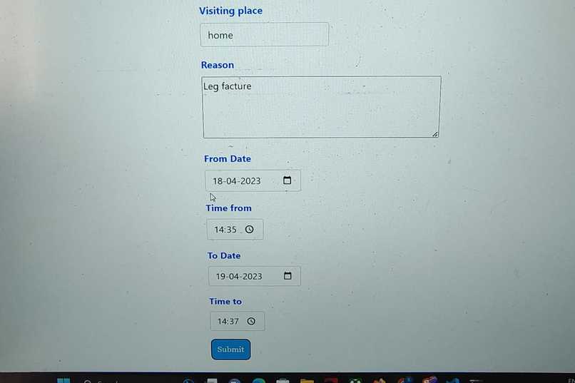LEAVE APPLICATION FOR MY UNIVERSITY – screenshot 3
