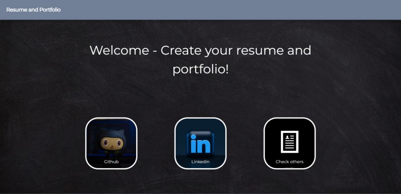 gitFolio – screenshot 1