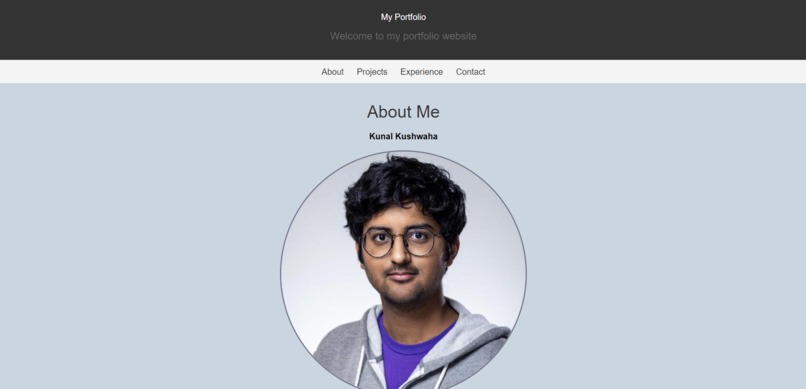 gitFolio – screenshot 4