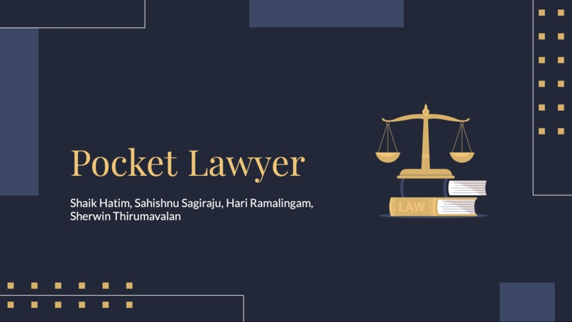Pocket Lawyer – screenshot 1