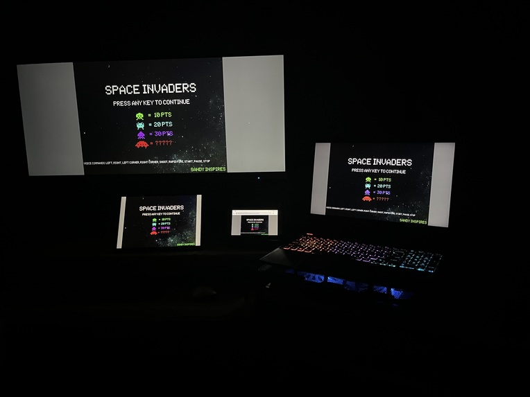 Space Invaders with Voice – screenshot 2