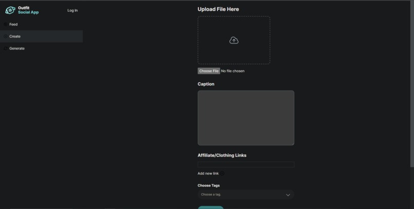 Outfit Social App – screenshot 2