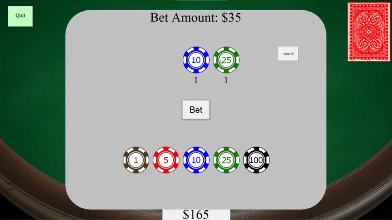 Blackjack Card Game – screenshot 3
