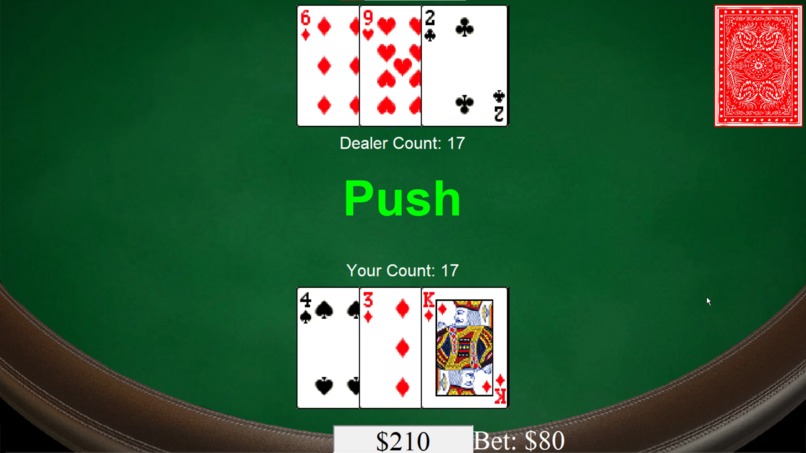 Blackjack Card Game – screenshot 5