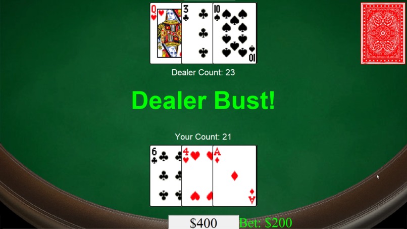 Blackjack Card Game – screenshot 6