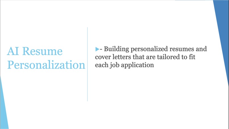 AI Resume Personalization – screenshot 1