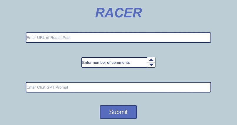 RACER – screenshot 1
