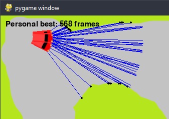 Driving cars with AI – screenshot 1