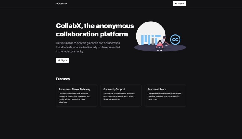 CollabX – screenshot 2