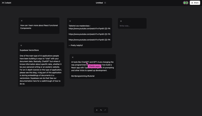 CollabX – screenshot 3
