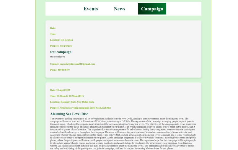 Awareness App – screenshot 4