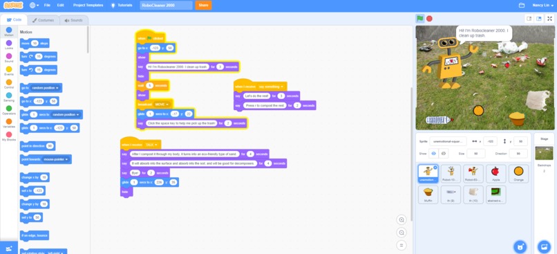 RoboCleaner 2000 – screenshot 1