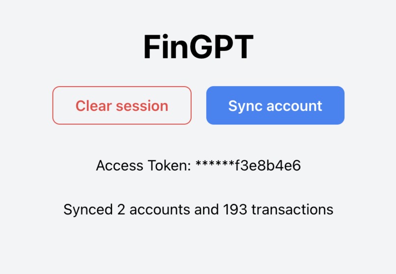 FinGPT Plugin – screenshot 2