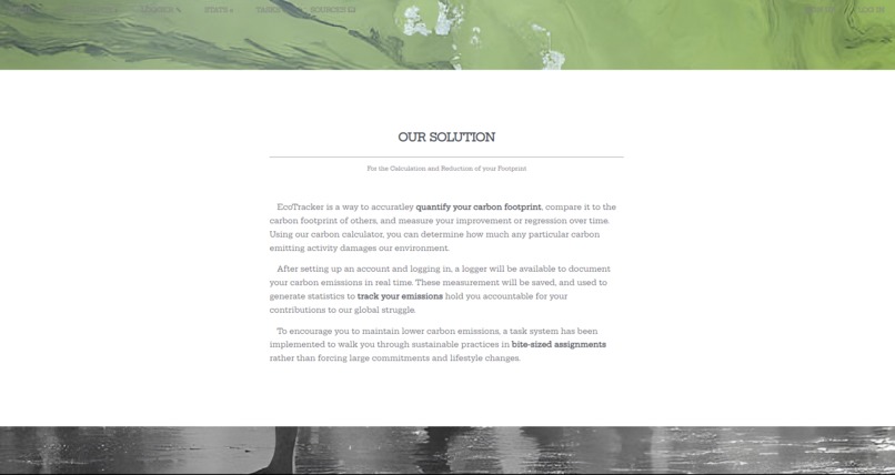 EcoTracker – screenshot 3