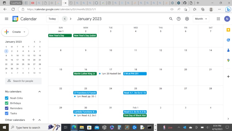 ScheduleX – screenshot 2
