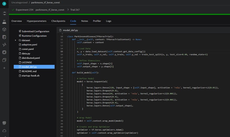Parkinson's Disease Progression Predictor – screenshot 2