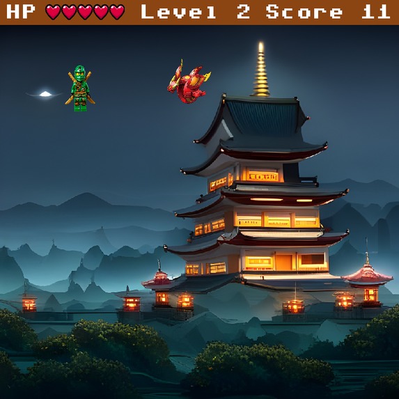 Ninja vs. Dragon – screenshot 1