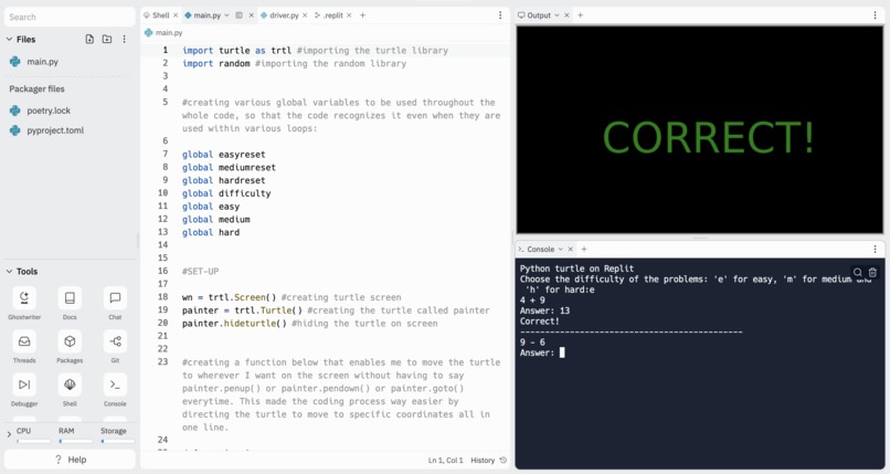 RapidMath – screenshot 1