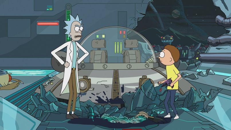 Rick and Morty Space Adventure! – screenshot 1