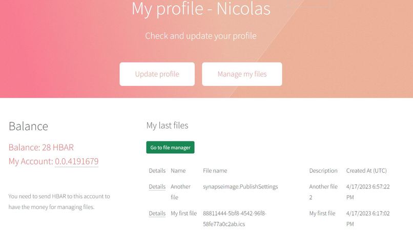 HFiles – screenshot 6