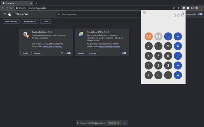 Roaming Calculator – screenshot 2