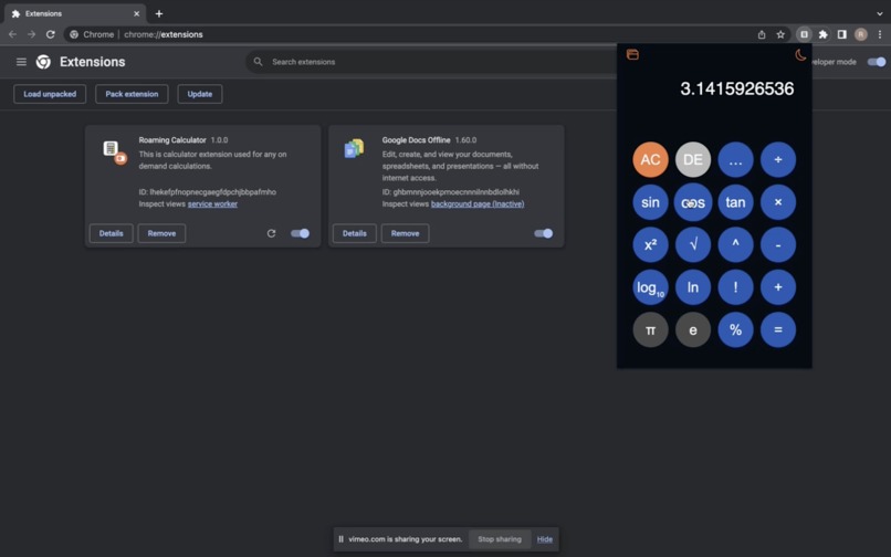 Roaming Calculator – screenshot 3