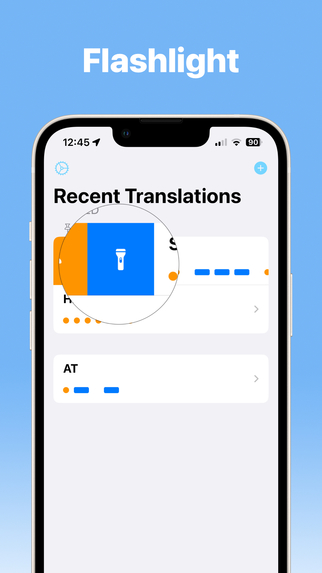 MorseTalk – screenshot 1