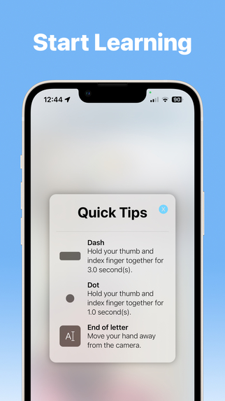 MorseTalk – screenshot 2