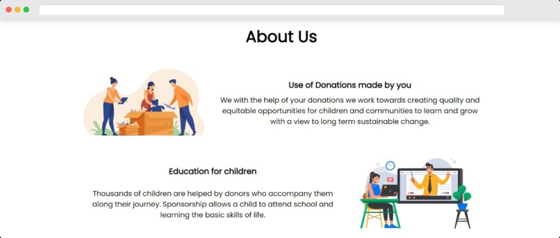 DoNation – screenshot 2