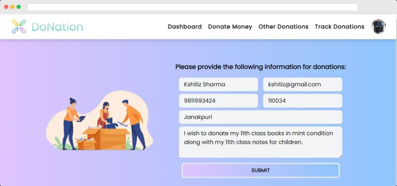 DoNation – screenshot 5
