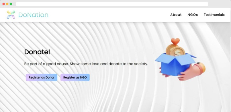 DoNation – screenshot 1