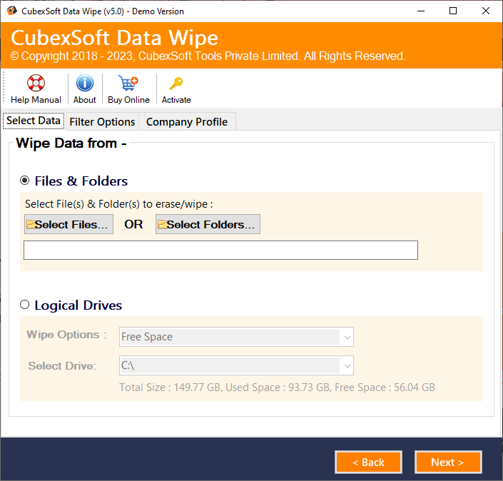 CubexSoft Permanent Data Wipe Software Devpost