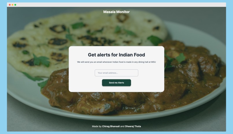 Masala Monitor – screenshot 1