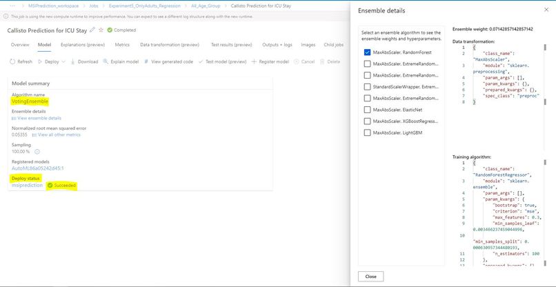 Callisto Prediction for ICU Stay - for JnJ – screenshot 2