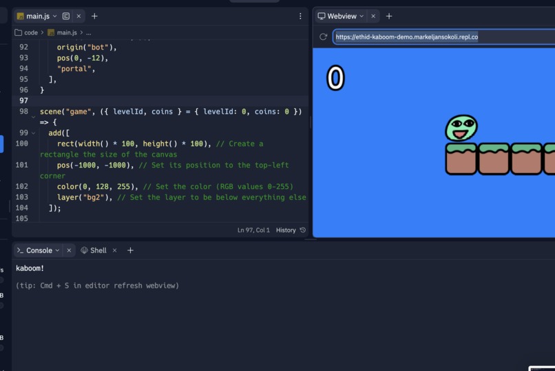 Kaboom + Eth.id – screenshot 3