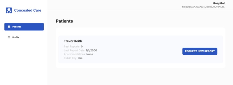 Concealed Care – screenshot 2